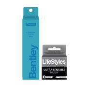 Pack Preservativos Lifestyles 12 Unidades + Bentley Gel 50 g x 1 Pack