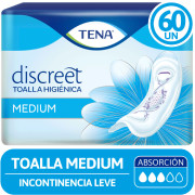 Toalla Higiénica Tena Mujer Talla M 60 Unidades
