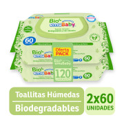 Toallas Húmedas Para Bebé 120 Unidades