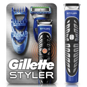 Afeitadora Eléctrica Gillette Styler + Cartucho para Afeitar la Barba y Cuerpo