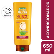 Acondicionador Garnier Fructis Liso Coco 650ml