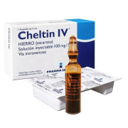 Cheltin Hierro 100mg/5ml Inyectable 1 Ampolla - Cheltin - Precio desde $21.207