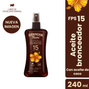 Aceite Protector Solar en Spray SPF15