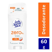 Desodorante En Barra Lady Speed Stick Zero% Coconut 60g