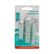 Set Trim Cortaúñas y Pinzas Para Cejas
