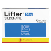 Lifter (B) Sildenafil 50mg 5 Comprimidos Recubiertos