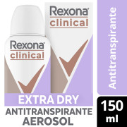 Rexona Mujer Clin Aer Extdr 96h 150ml