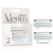 Repuesto Máquina Afeitar Gillette Venus Área Íntima 2 Unidades