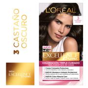 Tintura Excellence Creme Castaño Oscuro 3.0