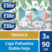Pañuelos Doble Hoja Triple Pack 90 Unidades