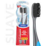 Cepillo de Dientes 360° Black Colgate 2 Unidades