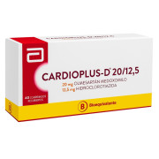 Cardioplus-D 20/12.5 Olmesartán 40 Comprimidos Recubiertos