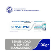 Sensodyne Sensibilidad &amp; Esmalte Blanqueadora 100g