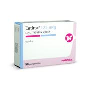 Eutirox (R) Levotiroxina 125mcg 50 Comprimidos