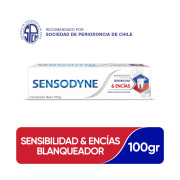 Sensodyne Sensibilidad y Encías Blanqueador 100g