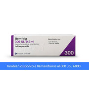 Bemfola Folitropina Alfa 300UI/0.5ml Inyectable 1 Frasco-Ampolla