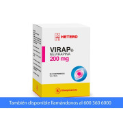 Virap (B) Nevirapina 200mg 60 Comprimidos Recubiertos
