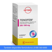 Tenofem (B) Emtricitabina / Tenofovir 30 Comprimidos