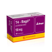 T4 - Bagó (B) Levotiroxina 150mcg 50 Comprimidos