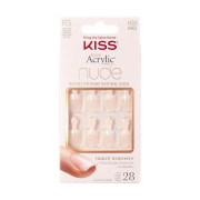 Uñas postizas Kiss Ivy Beauty Acrylic Nude Breathtaking