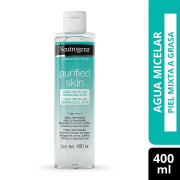 Agua Micelar Purificada Neutrogena Skin 400ml