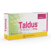 Taldus (B) Tadalafilo 20mg 4 Comprimidos Recubiertos
