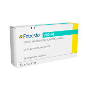 Entresto 200mg Sacubitrilo / Valsartan 56 Comprimidos Recubiertos