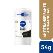 NIVEA Antitranspirante Black &amp; White Invisible Toque De Seda en Barra 54g