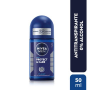 NIVEA MEN Desodorante Roll On Protect &amp; Care 50ml