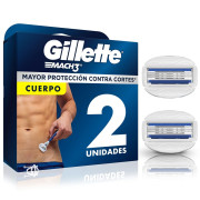 Repuesto Para Máquina de Afeitar Gillette Mach3 Cuerpo 2 Unidades