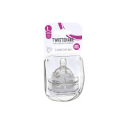 Tetina De Silicona Twistshake Mas De 4 meses 2un