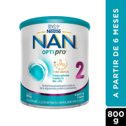 Leche en Polvo Fórmula Infantil Nan 2 Optipro 800g