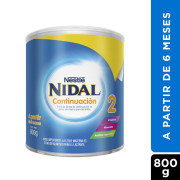 Fórmula Láctea NIDAL® 2 Continuación 800g