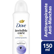 Desodorante en aerosol Dove Invisible Dry 150ml