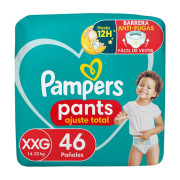 Pañales Pampers Pants Ajuste Total Talla XXG 46 Unidades