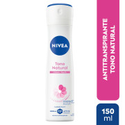 NIVEA Desodorante Spray Aclarado Natural Classic Touch 150ml
