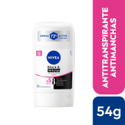 NIVEA Desodorante Stick Black &amp; White Clear 50ml