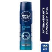 NIVEA MEN Desodorante Spray Fresh Ice 150ml