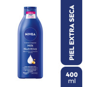 NIVEA Crema Corporal Milk Nutritiva Extra Seca 400ml