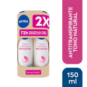 NIVEA Pack Desodorante Spray Aclarado Natural Classic Touch 150ml