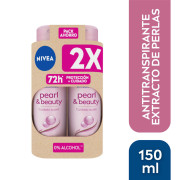 NIVEA Pack Desodorante Spray Pearl &amp; Beauty 150ml