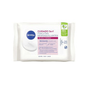 NIVEA Toallitas Desmaquillantes Faciales Piel Seca 25 Unidades