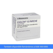 Exelon 10 Rivastigmina 9.5mg 30 Parches Transdérmicos