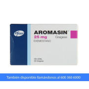 Aromasin (R) Exemestano 25mg 30 Grageas