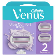 Repuesto para Máquina de Afeitar Mujer Gillette Venus Breeze 2 Unidades