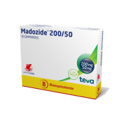 Madozide 200/50 (B) Benserazida / Levodopa 30 Comprimidos