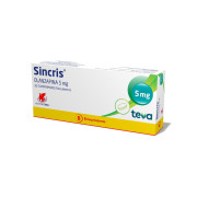 Sincris (B) Olanzapina 5mg 30 Comprimidos Recubiertos