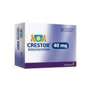 Crestor Tablets (R) Rosuvastatina 40mg 30 Comprimidos Recubiertos