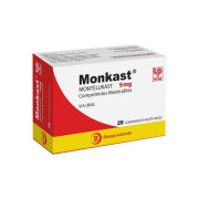 Monkast Montelukast 5 Mg. 28 Comprimidos Masticables