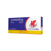 Loratadina 10 mg x 30 Comprimidos Lab.CHILE